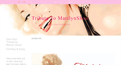 Desktop Screenshot of marilynshows.com